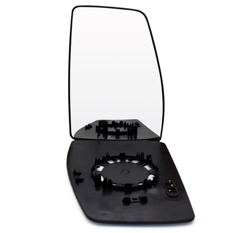 Right Side Exterior Mirror Glass Heated Convex Wing Mirror Glass Rearview Mirror Reverse Mirror For Ford Transit  2012-22