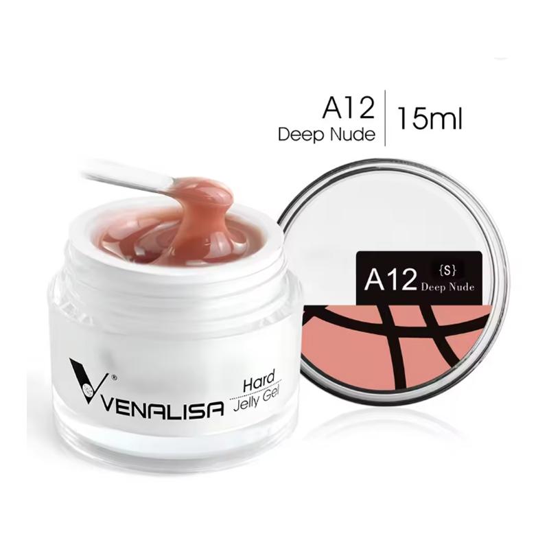 Venalisa 15ml Jelly Builder Nude Color UV Construction Gel Tips Extension Camouflage Soak Off Fast Building Gel
