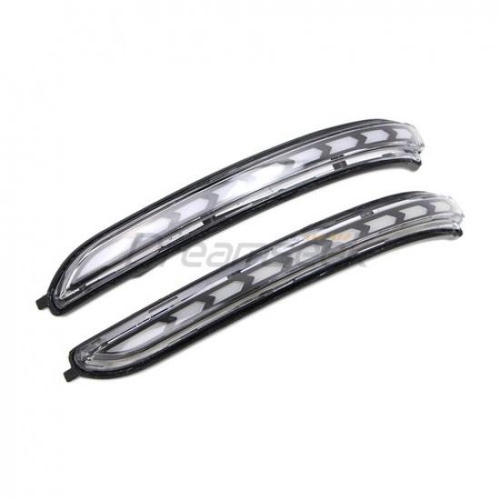 LED Side Mirror Dynamic Turn Light for Kia K3 Forte Cerato + Clear