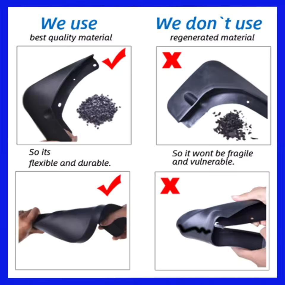 Sett Bil Skvettlapper For VOLVO V60 /V60 Langrenn 2013- 14 15 16 17 18 19 Skvettlapper Skvettbeskyttere Skvettlapper