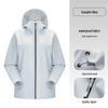 Camel Unisex Outdoor Softshell Hooded Windbreaker Jacket