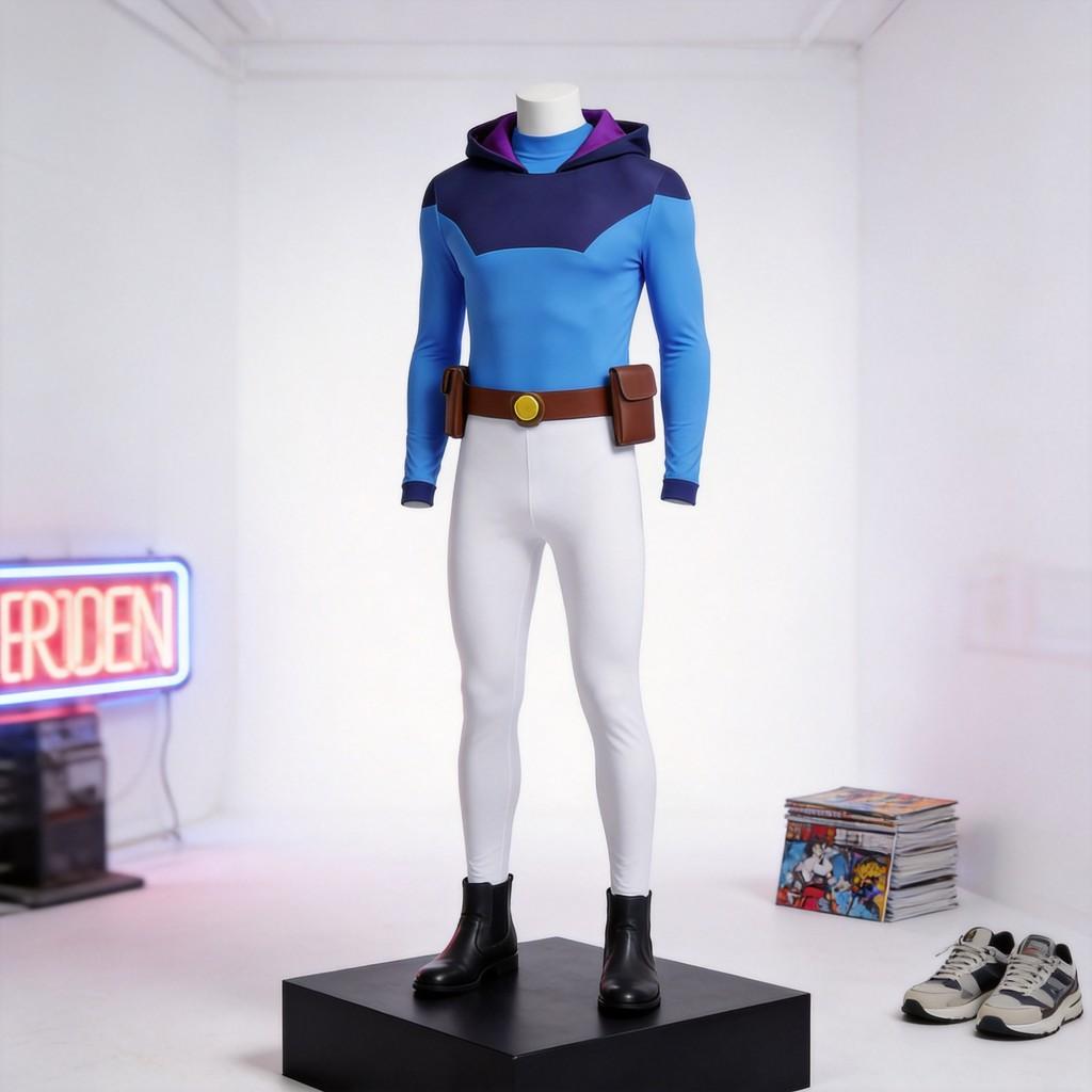 Invincible Omni Man Cosplay Costume With Polyester Fabric For Anime Role Play