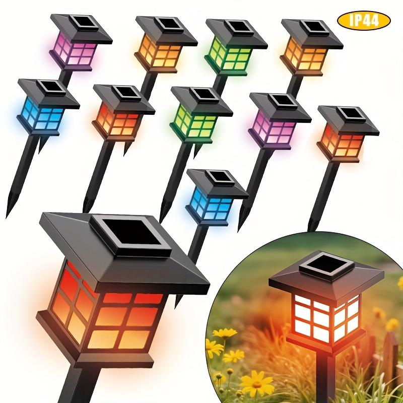 

Solar Outdoor Light 12 Pack Solar-Powered Path Lights Outdoor Garden Lamp Pathway Waterproof for Yard Landscape Driveway Decor різнокольоровий