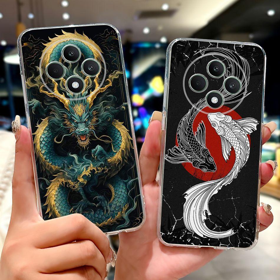 For OPPO Reno12 F CPH2637 Fashion Cool Patter Phone Case For Oppo Reno 12F Reno12 FS 5G Soft Silicone TPU Cases