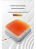 Plush Heated Car Seat Cushion - Winter Warm Fleece-Lined Thickened Cushion