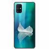 Glas-Rückseite für Samsung Galaxy M51 M31 Hülle Harte gehärtete Glas Hülle für Samsung A71 A51 Hülle A 51 71 M 51 31 Funda Coque
