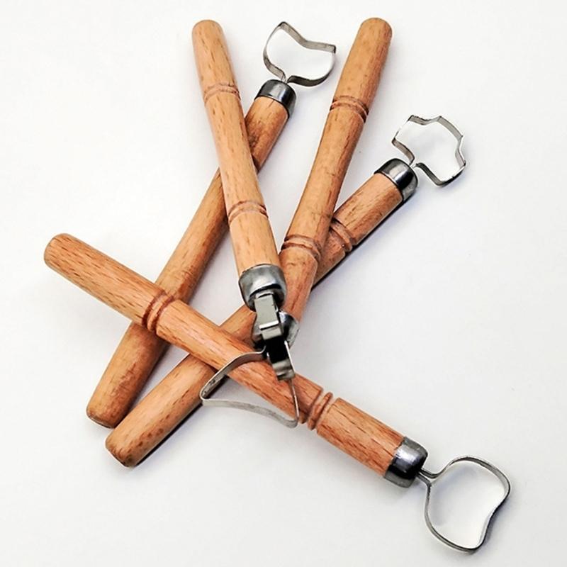 Pack of 5 Professional Ceramic Tool Stainless Steel Ceramic Sculpting Tool For Pottery Shaping Carving and Craft Project