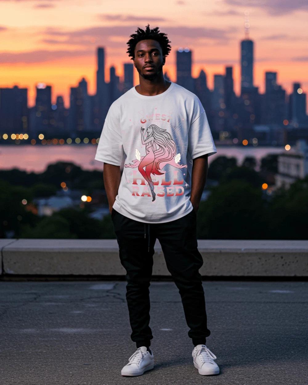 Hell Raised Oversized T-Shirt 4XL