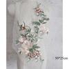 Pink Flower Embroidery Patch Applique For Clothing Ropa Parches Bordados Para Sewing Accessories