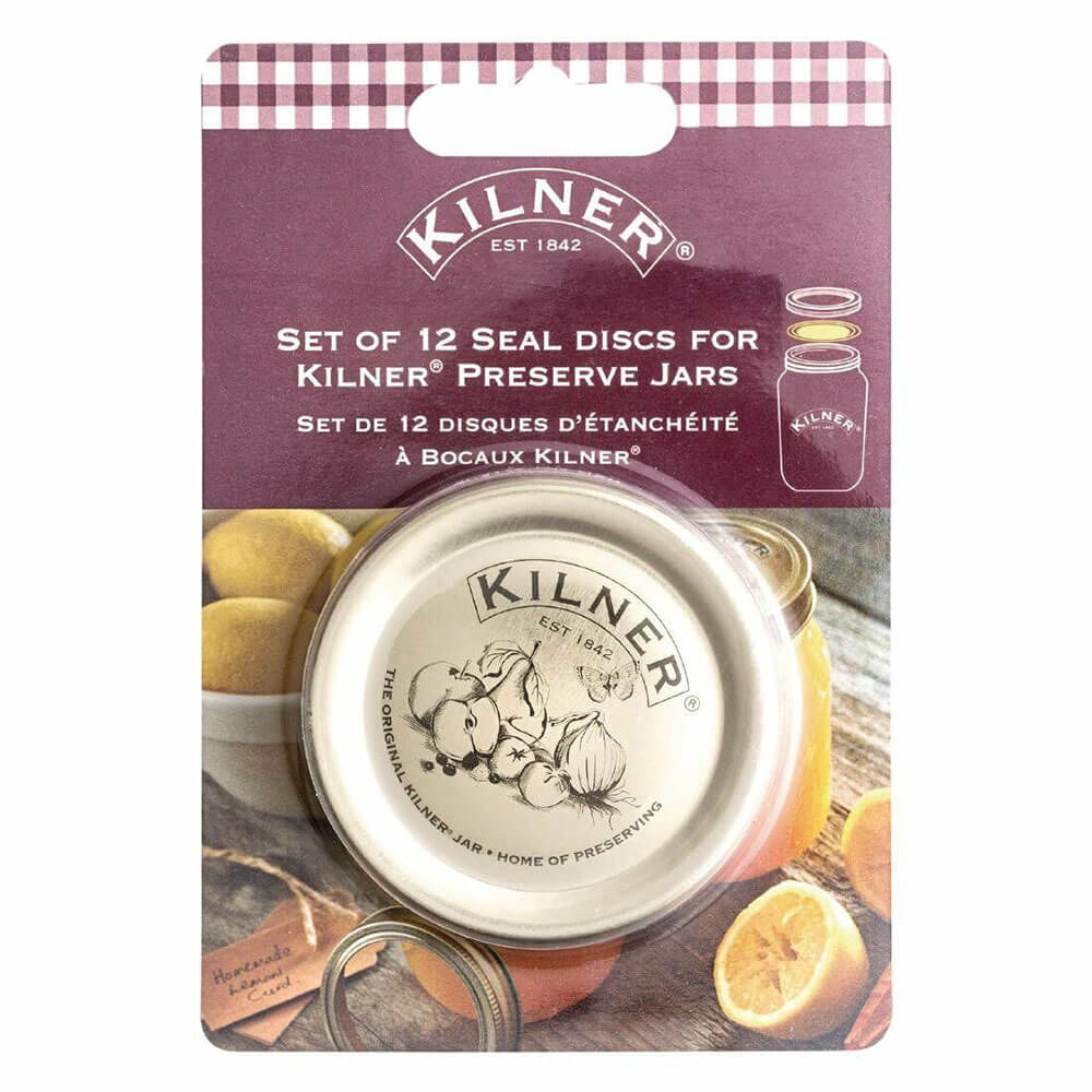 

Подлинные уплотнения для крышек Kilner Preserve (12 шт.)