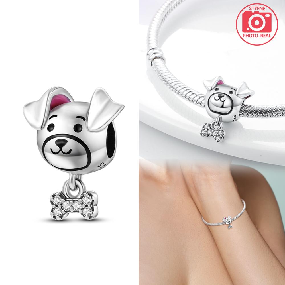 Dog Pet Charms Beads Copper Colors For Charms Copper Colors Original Bracelet For Jewelry Making