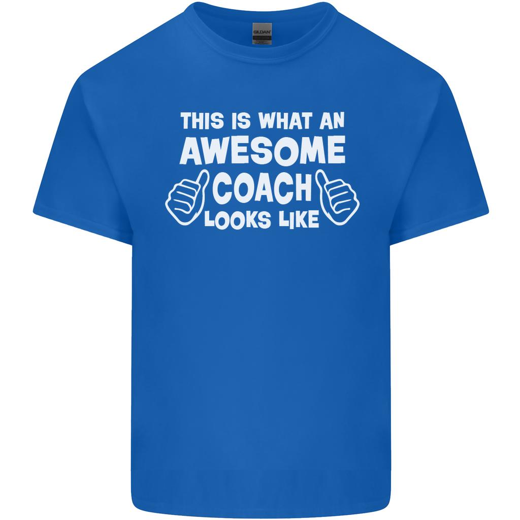 Awesome Coach Rugby Football Tennis Unisexs Light Cotton TShirt