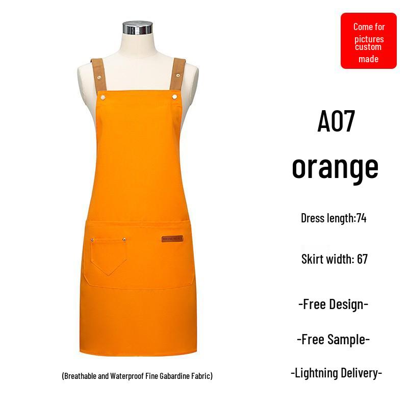 Wasserdichte Schürzen mit individuellem Logo für Küche, Salon und Café