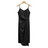 [DS22] Irregular Design Suspender Dress - Fall 2025 Collection for Women