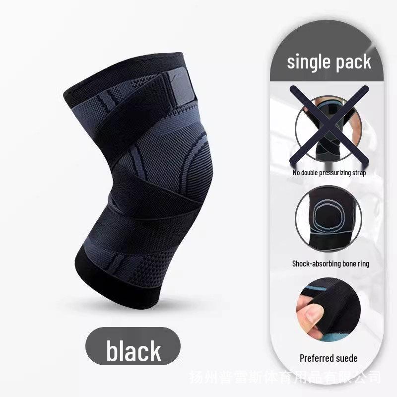 Men's Professional Knee Brace: Compression Nylon Bandage for Sports, Fitness, Running, Cycling, and Mountaineering