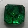 Natural Green Colombian Emerald 11.15ct Square Cut Certified Loose Gemstone