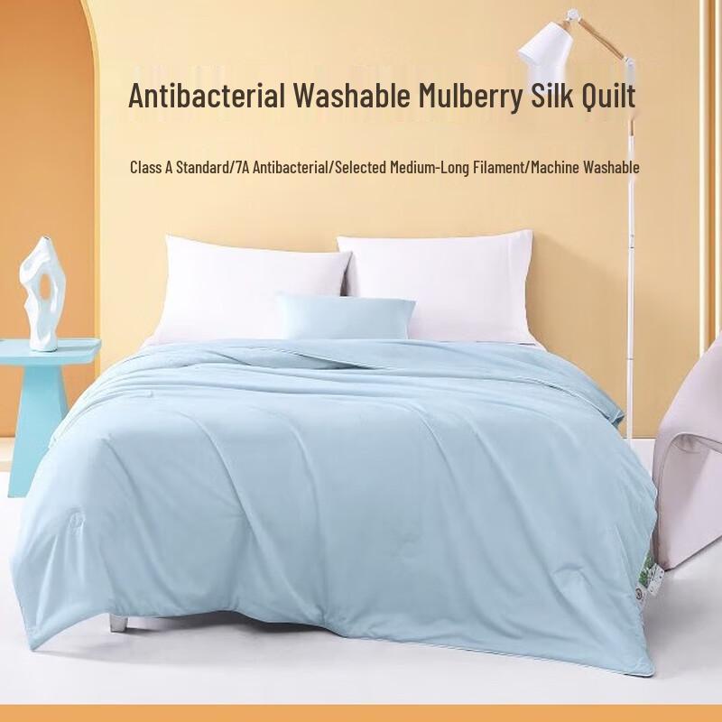

Washable Antibacterial Mulberry Silk Summer Quilt