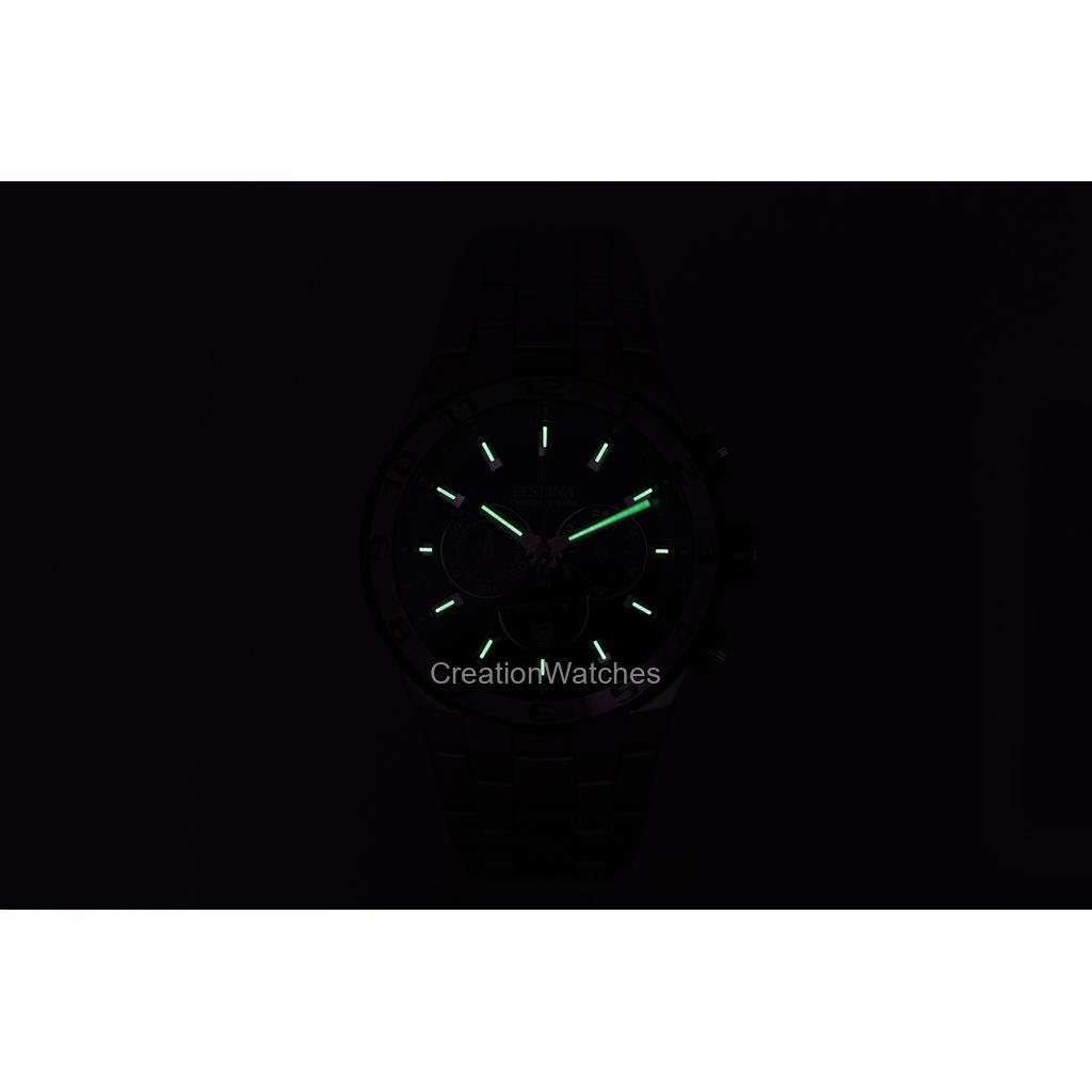 FESTINA Chrono Bike Chronograph Stainless Steel Black Dial Quartz F20670-6 100M Men's Watch