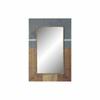 DKD Home Decor-Wall Mirror DKD Home Decor Blue White Fir (60 X 3.5 X 89.5cm)