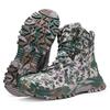 2025 New Outdoor Wear-resistant Mountaineering Boots Men's Hiking Training Boots Combat Boots Camouflage High-top Boots