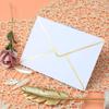 Elegant A7 European Gold-Edge Invitation Envelopes for Weddings & Parties