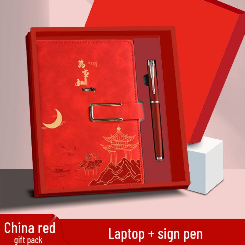 A5 Custom Thick Notebook: High-Value Student Prize & Enterprise Meeting Journal with Logo Printing.