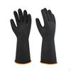 Latex Rubber Gloves Non Household Flock Wash Industrial