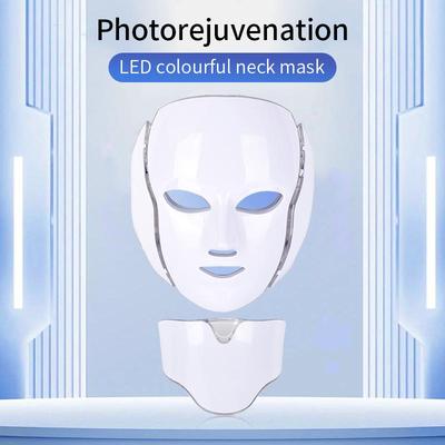 Photon Skin Rejuvenation LED Mask with Neck Treatment – Acne Care Device