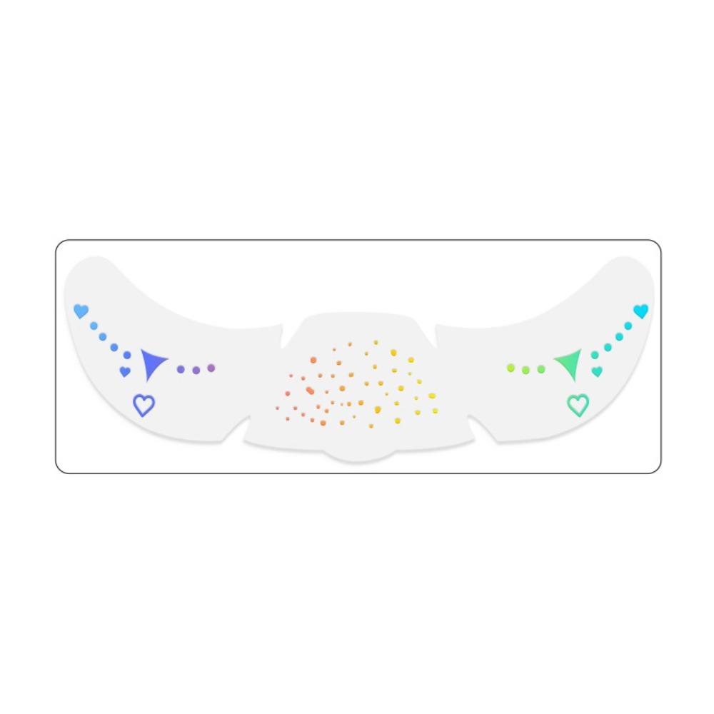 Waterproof Halloween Makeup Stickers Long Lasting Freckle Tatto Stickers  Festival Holiday Events