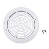 Replacement Cover Main Drain Swimming Pool Accessary with Screws White