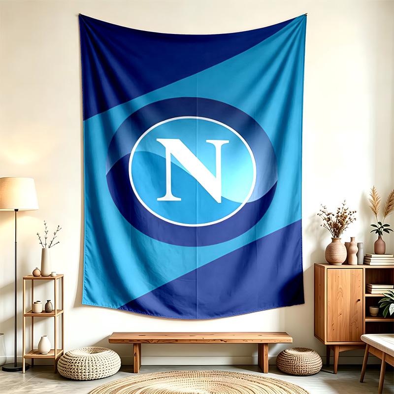 SSC Napoli (5) Tapestry Suitable For Decorating Homes Dorms And Bedrooms Soft To The Touch And A Perfect Gift For Friends And Family