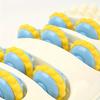 Foot Massager for Fitness and Yoga Featuring 4 Rows of Massage Rollers for Muscle Relaxation