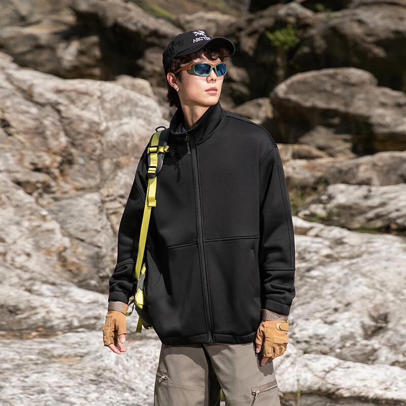 Wassup Sohot Men's Casual Zip-Up Jacket