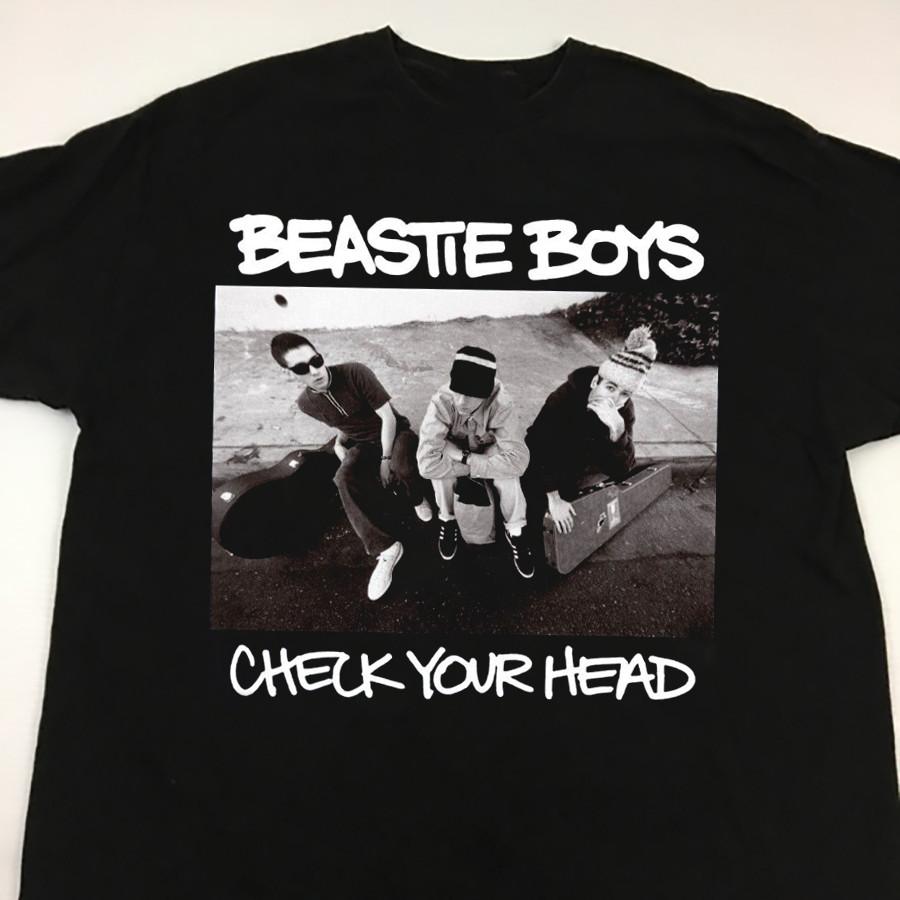 Seltenes Beastie Boys Check Your Head Schwarzes Unisex-Shirt D350 Unisex-T-Shirt