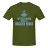 Funny Jaws Movie Were Gonna Need A Bigger Boat Unisexs Printed Tshirt Unisex T Shirtt Shirts