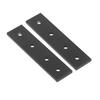 2PCS 4 Hole Connecting Plates Aluminum Alloy Flat Straight Brackets Metal Fastener Accessories 2020