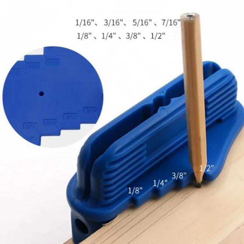 Center Line Gauge Finder Center Scriber Carpenter Woodworking Tools Marking Centerline Gauge Wooden Mark Marker Locator Scribe