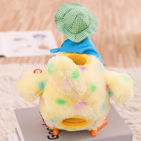 Hen Laying Eggs Toy Vivid Expression Vibrant Color Kids Toy Lays Egg Hen Toy with Music for Kids