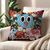The A-mazing Cartoon World of G-gumball cushion cover Pillow Cover Decoration Room Home Sofa living Office Car Nordic Simplicity
