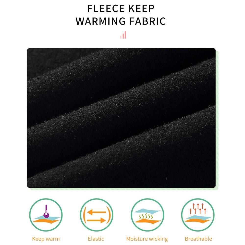 Cycling Sets WOSAWE Mens Winter Thermal Jacket Pants Gel Padded