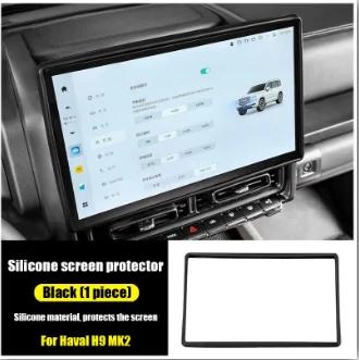 For HAVAL H9 Accessories MK2 2024 2025 2026 Car Central Control Storage Box Silicone Water Cup Mobile Phone Holder Interior