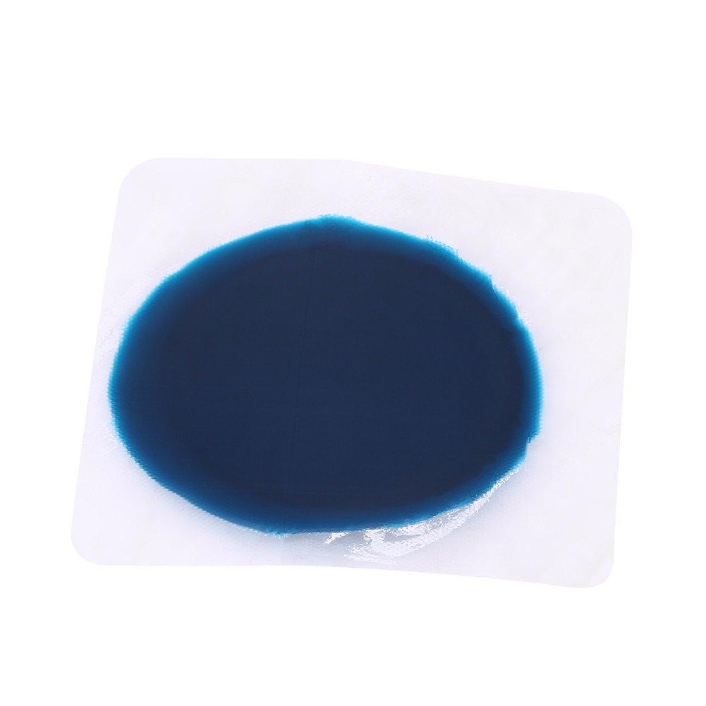 Car Round Natural Rubber Tire Tire Puncture Repair Cold Patch Tubeless Patch for Emergency Ride (42mm 100 Tablets/Barrel) 42mm 100 tablets/barrel