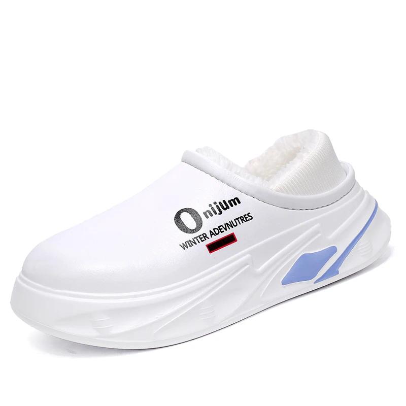 Hot Sale Men's Shoes Winter Platform Walking Slippers for Home Men Casual Slip-on Driving Lightweight Mans Slipper New Fashion