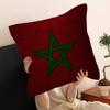 Morocco Map Flag Pillow Cover Sofa Cushion Cover Home Room Decoration Children Gift
