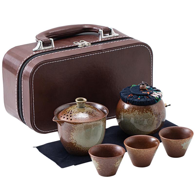 Portable Ceramic Tea Set