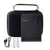Canon SELPHY QX20/SELPHY SQUARE QX10 Printer Dedicated Protective Storage Case - WERJIA (Black)