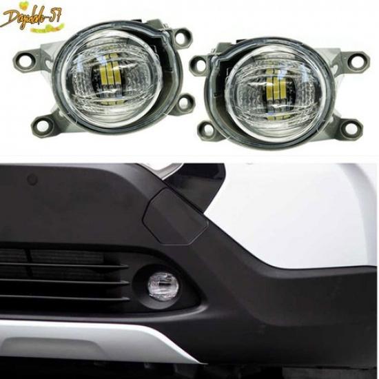 Pair For Toyota Corolla Cross LED DAYTIME RUNNING LIGHT FOG LAMP KIT