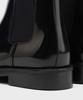 Firenze Atelier [Vibram] Minimal Semi-Square Line Chelsea Boots 7430 [Box Black]