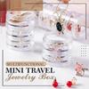 Travel Cosmetic Jar Empty Stackable Jars Loose Power Pot Eye Shadow Powder Small Portable Bottles