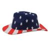 Sailor Dance American Flag Panama Usa Western Cowboy Hat Jazz Hat Wind